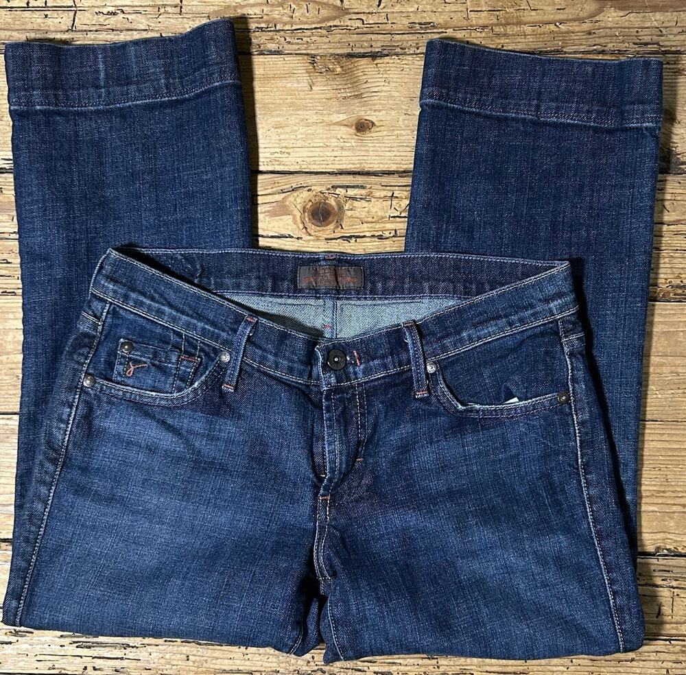 James Dry Aged Cropped Denim Jeana By Cooper Neo Womens Sz 29 NWOT